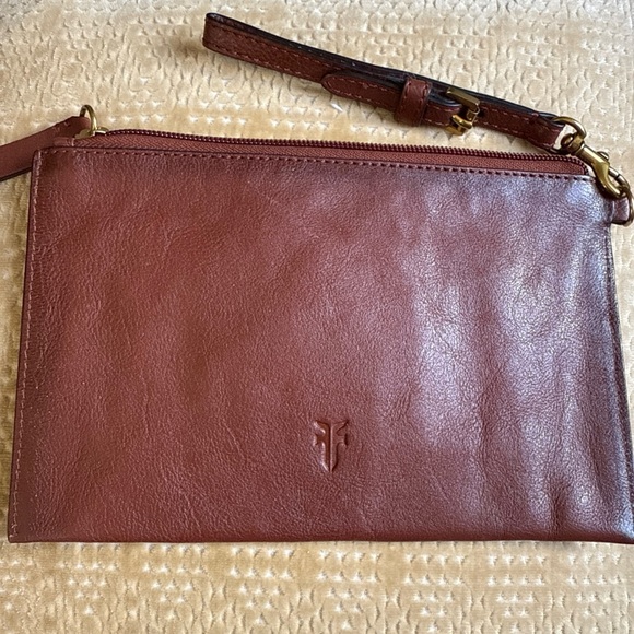 Frye Accessories - Frye wristlet 6”x 9” brown